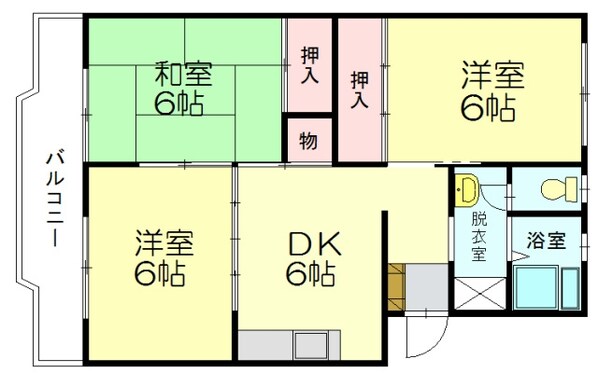 長澤ビルの物件間取画像